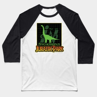 Ingen Files #01 (Brachiosaurus) - Jurassic Park Baseball T-Shirt